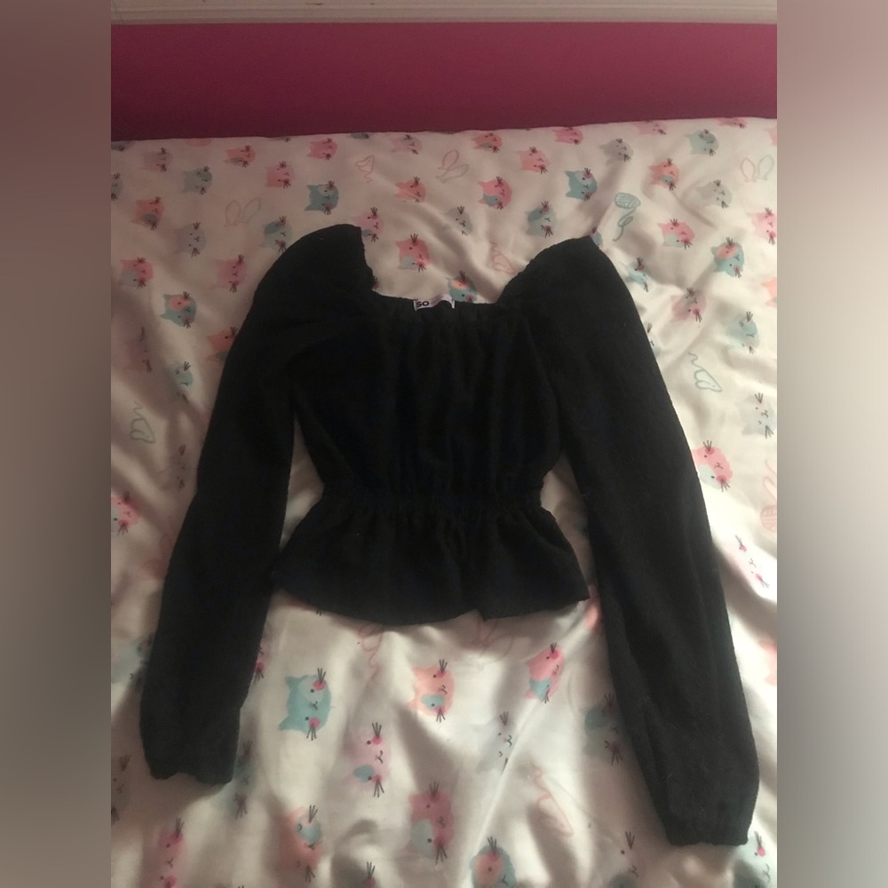 Black long sleeve good for school events